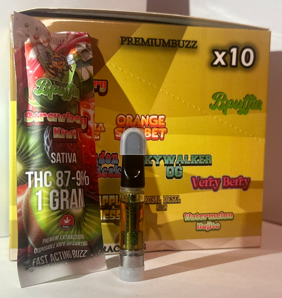 BPUFFIN CARTRIDGES (1g)