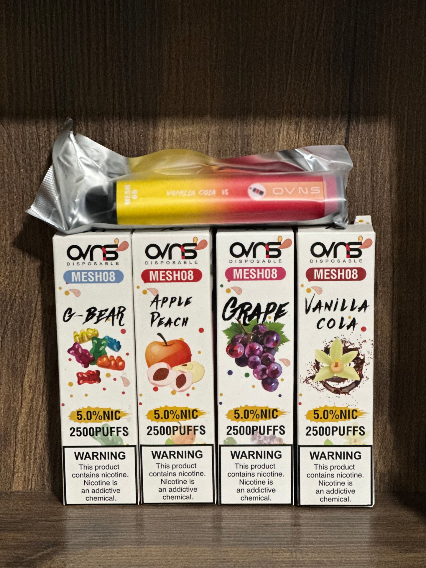 OVNS Vape (5.0% Nic)2500 Puffs