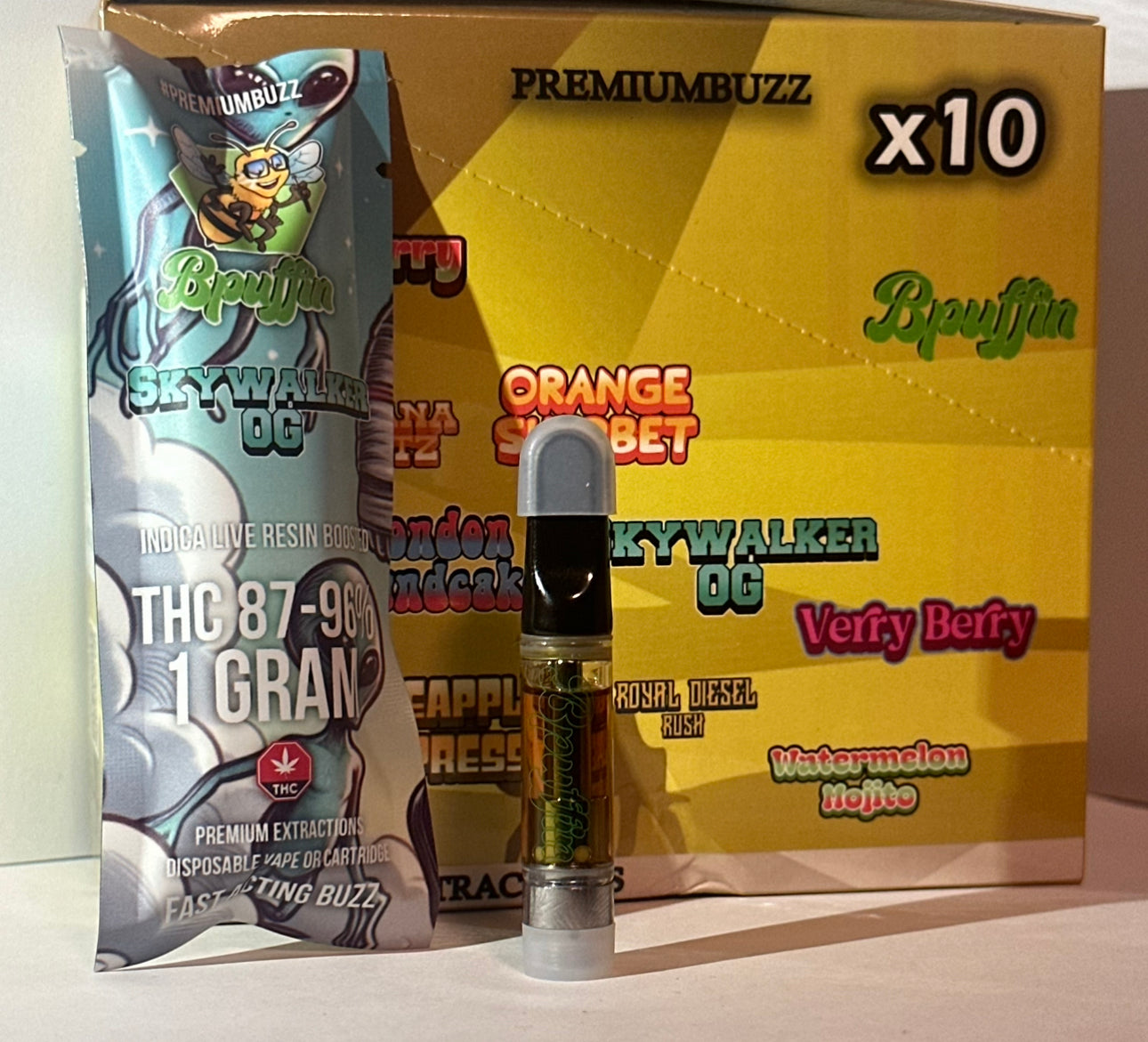 BPUFFIN CARTRIDGES (1g)